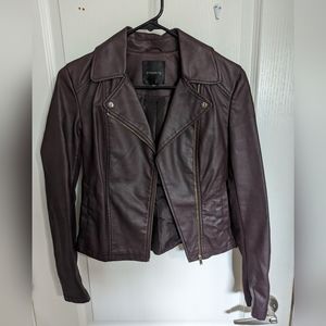 Dynamite Faux Leather Jacket